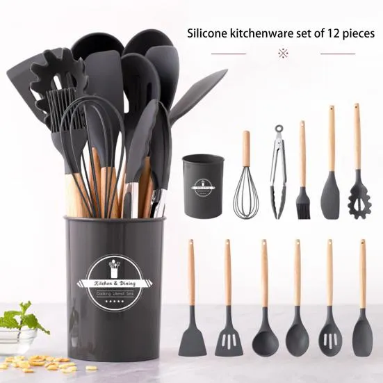 Kitchen Silicone Set 12 Pc