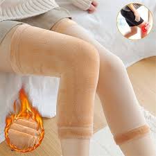 Soft Stretchable Knee Warmers – Ultra Warm Fleece | Premium Fleece Knee Warmers | Winter Pain Relief